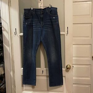 J. Crew Sutton Men's Dark Blue Slim Straight Jeans 38x32